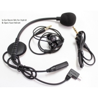In Ear-Earphone with Boom Mic