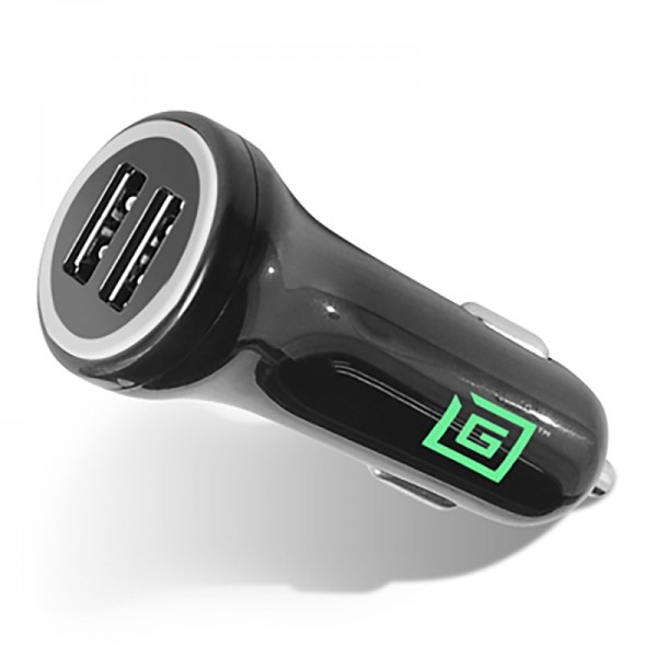 GDS&trade; 2-Port USB Cigarette Charger