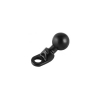 RAM Motorcycle Base with 9mm Hole and 1" Ball