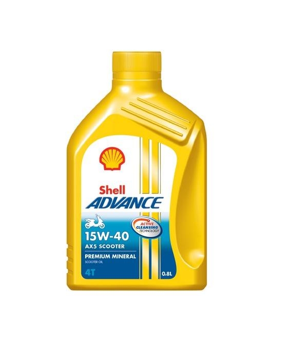 Shell Advance AX5 15W-40 Scooter
