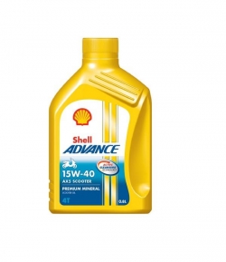 Shell Advance AX5 15W-40 Scooter