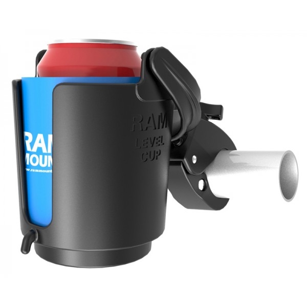 RAM Tough-Claw&trade; Mount with Level Cup&trade; Drink Holder