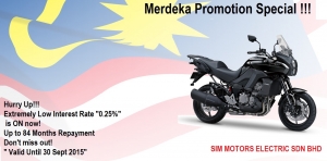 Kawasaki Versys 1000 - Merdeka '15 ~ Promotion